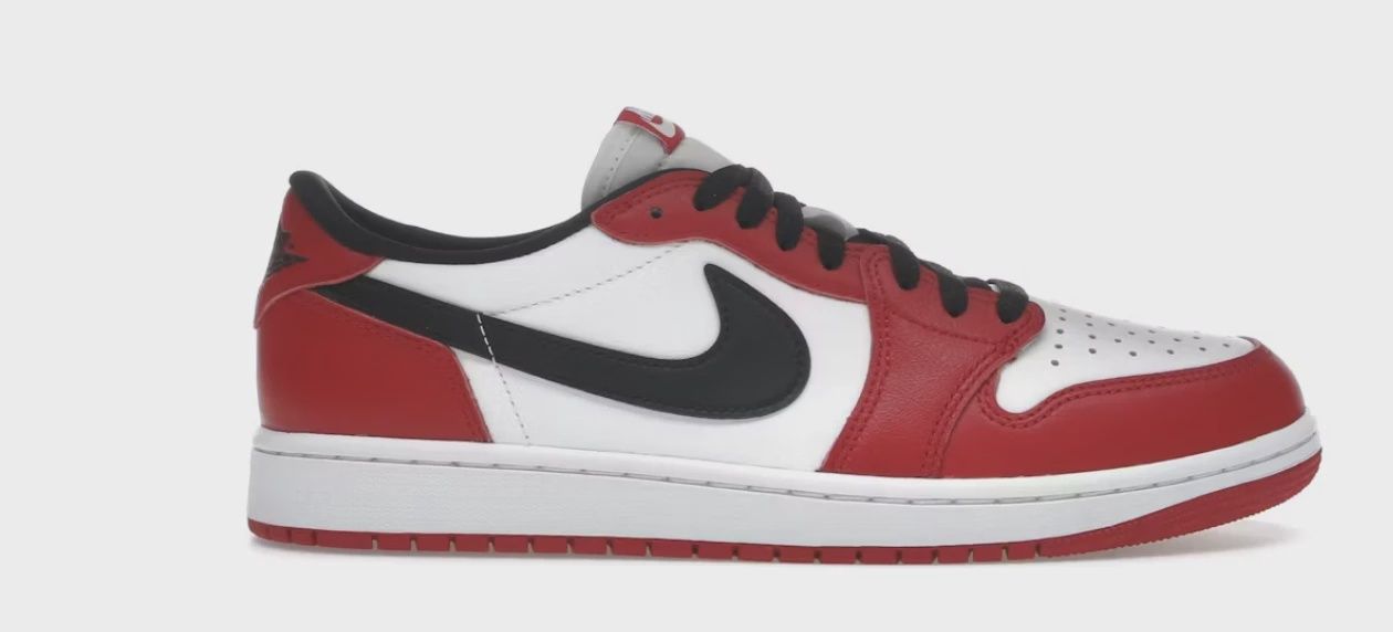 Jordan 1 Retro Low OG Chicago (2025) • Brand New [4072]