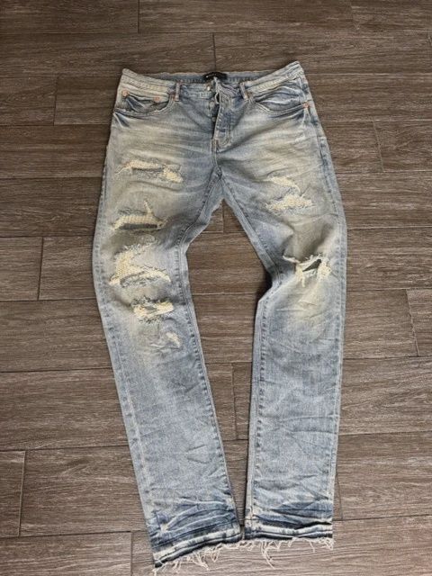 Purple Brand Jeans Sz 36 Blue • Pre-Owned [1420]