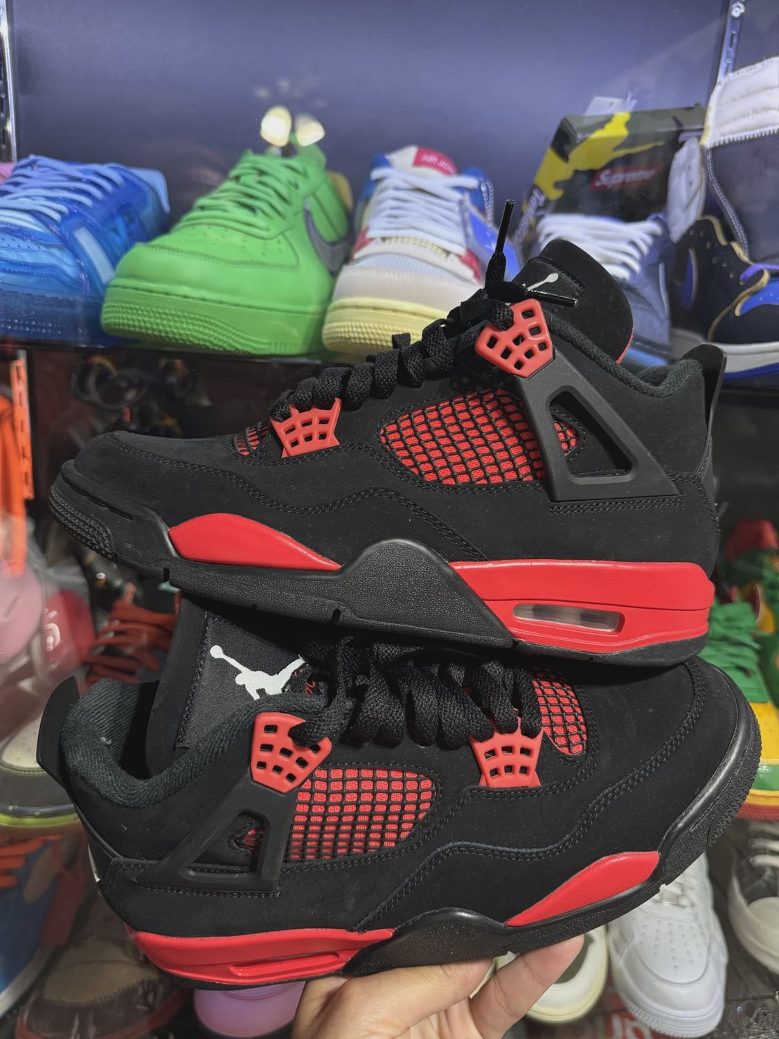 Air Jordan 4 Retro Red Thunder NoBox • Pre-Owned [6938]