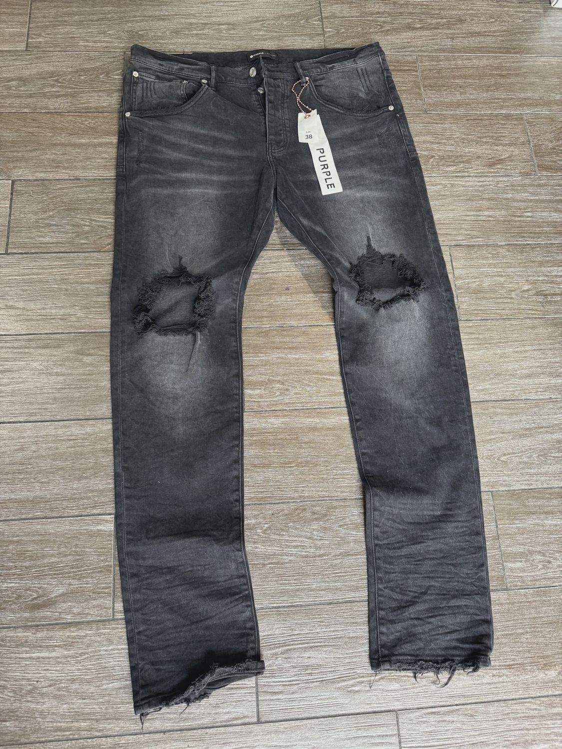 Purple Brand Black sz 38 • Pre-Owned [0901]