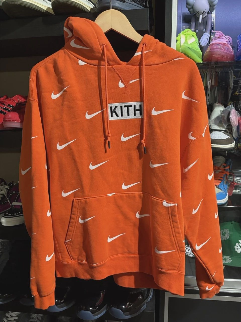 Kith &amp; Nike for New York Knicks AOP Hoodie • Pre-Owned [9731]