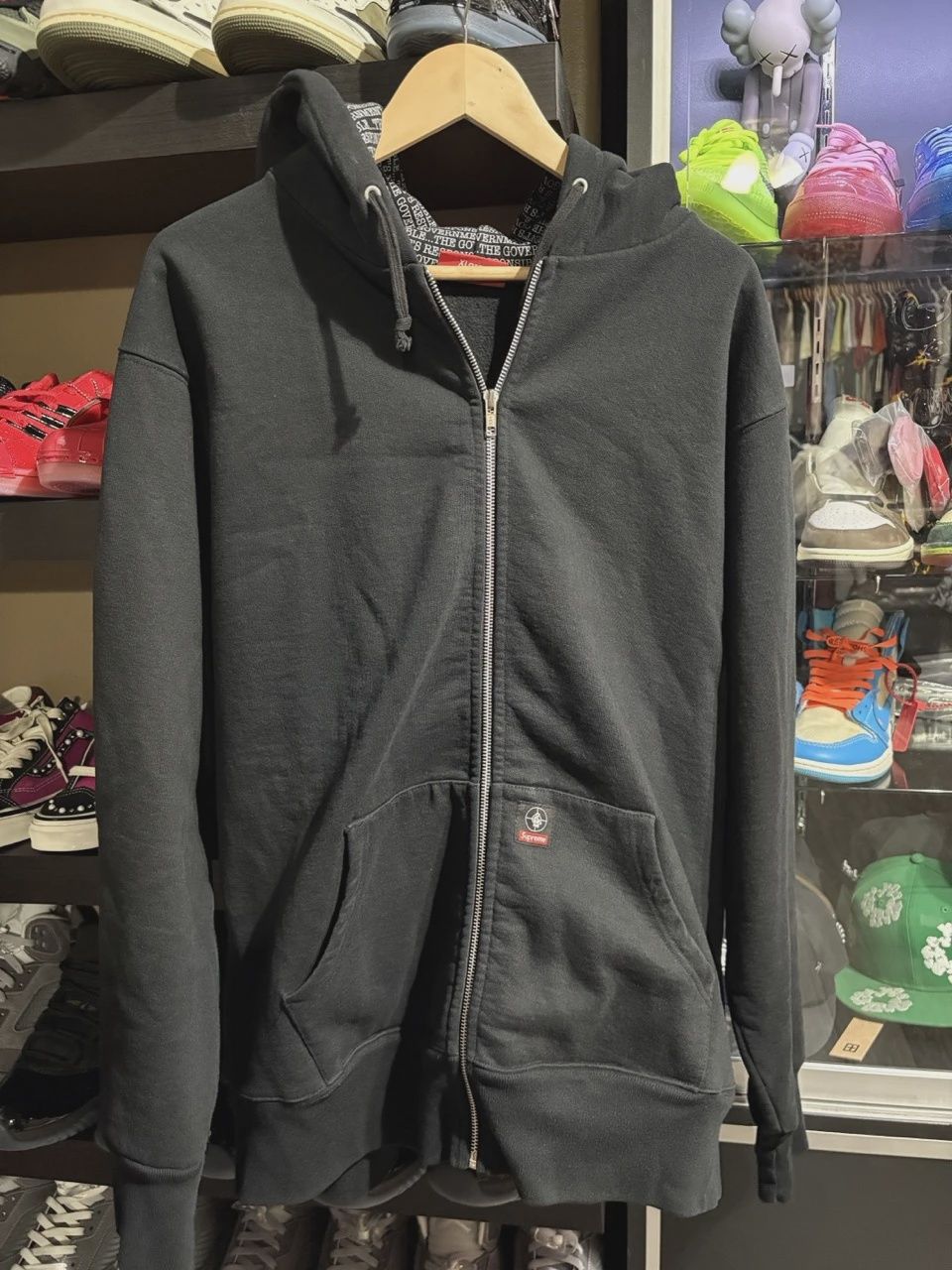 Supreme Public Enemy Zip Up Hoodie  • Pre-Owned [9160]