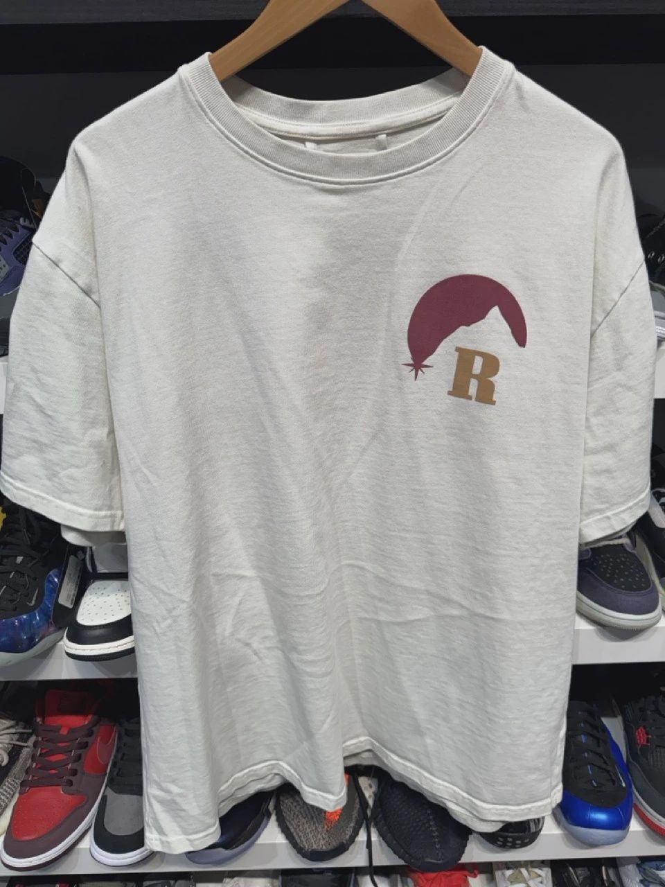 Rhude Mountain Logo Graphic Tee L • Pre-Owned [3154]