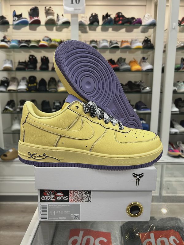 Nike Air Force 1 Low Protro Kobe Bryant Mamba Mentality • Pre-Owned [1488]