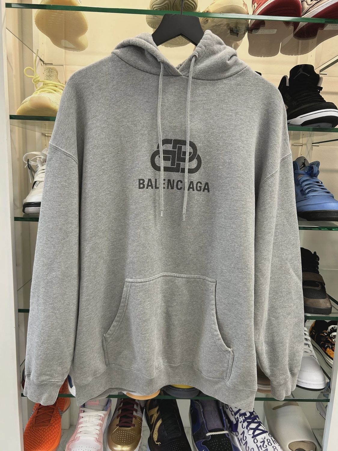 Balenciaga Gray Hoodie • Pre-Owned [4202]