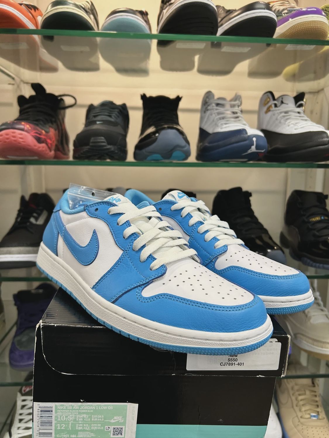 Jordan 1 Low SB UNC • Pre-Owned [1340]