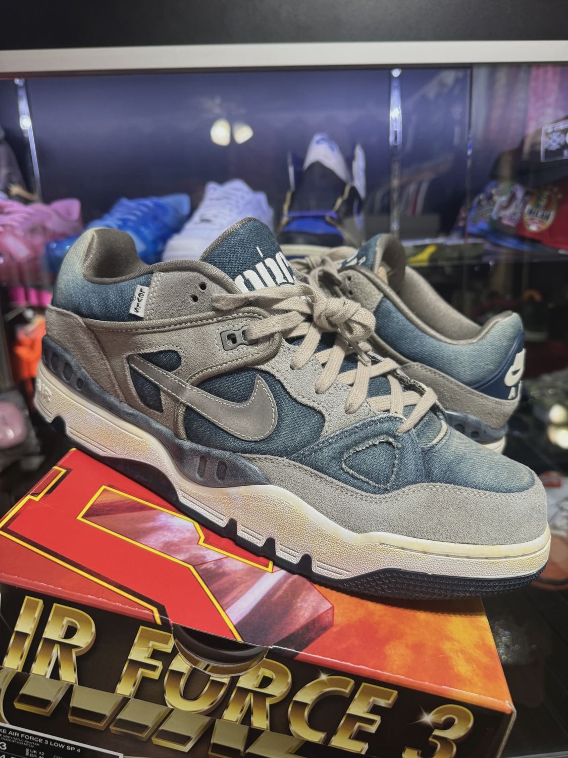 Nike Air Force 3 Low SP Nigo  x Levi’s Olive Grey • Pre-Owned [8661]