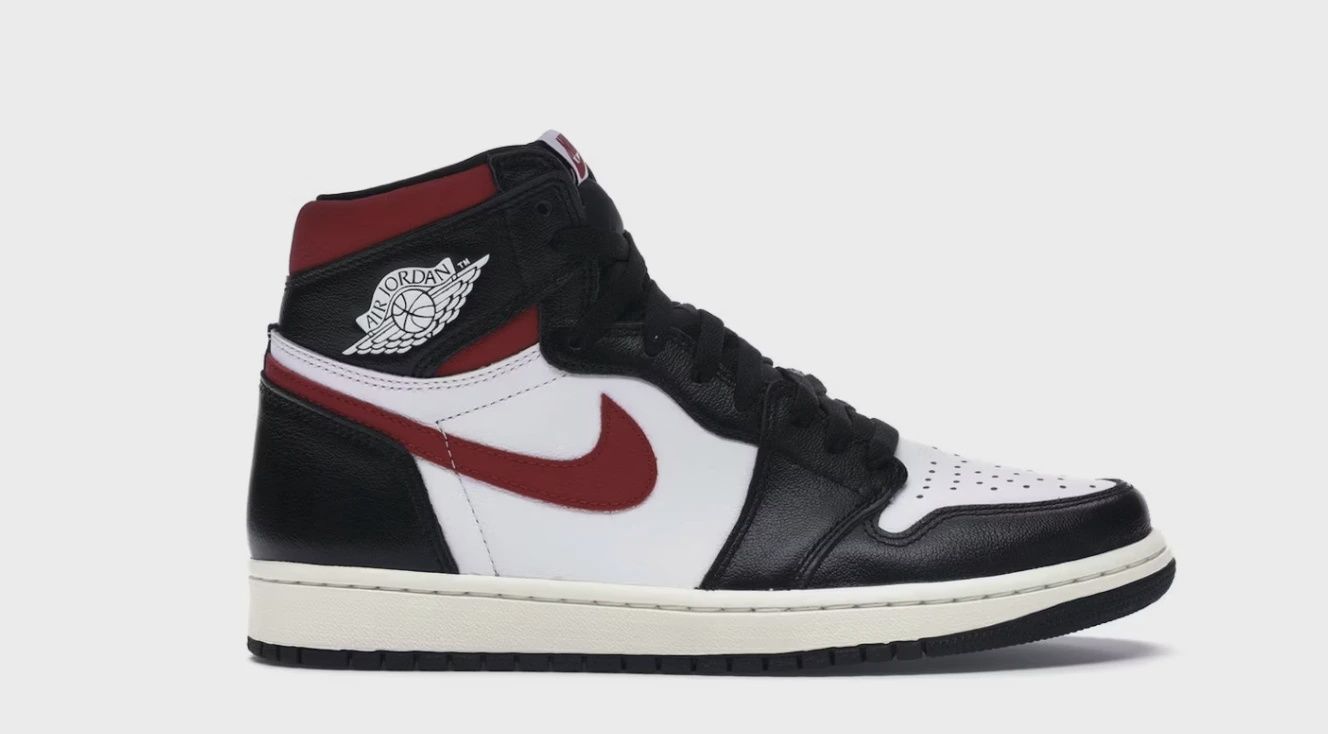 Air Jordan 1 Retro High Black Gym Red • Brand New [1767]