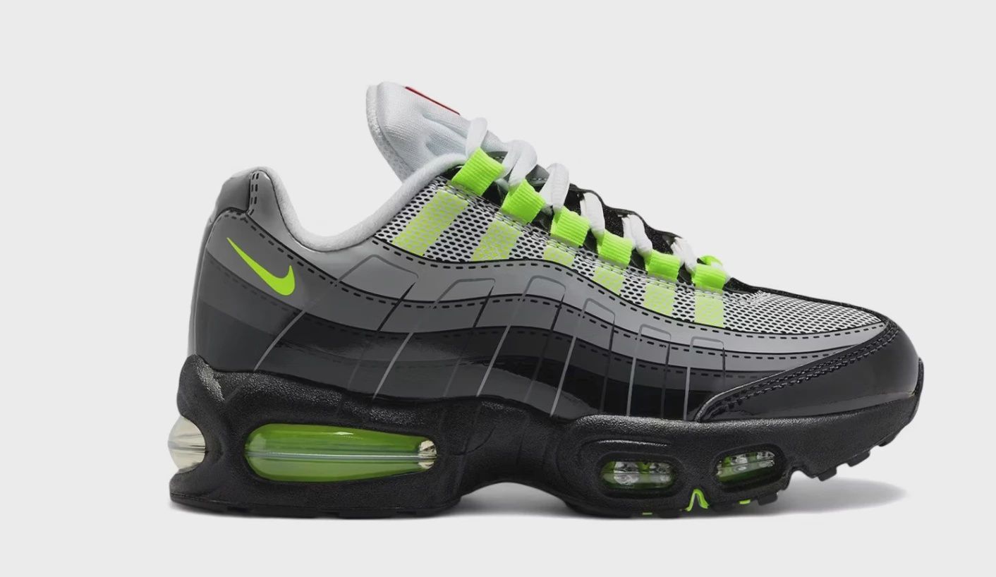 Nike Air Max 95 LEGO Neon (Grade School) • Brand New [7138]