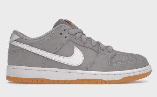 Nike SB Dunk Low Pro ISO Orange Label Wolf Grey Gum • Brand New [9359]