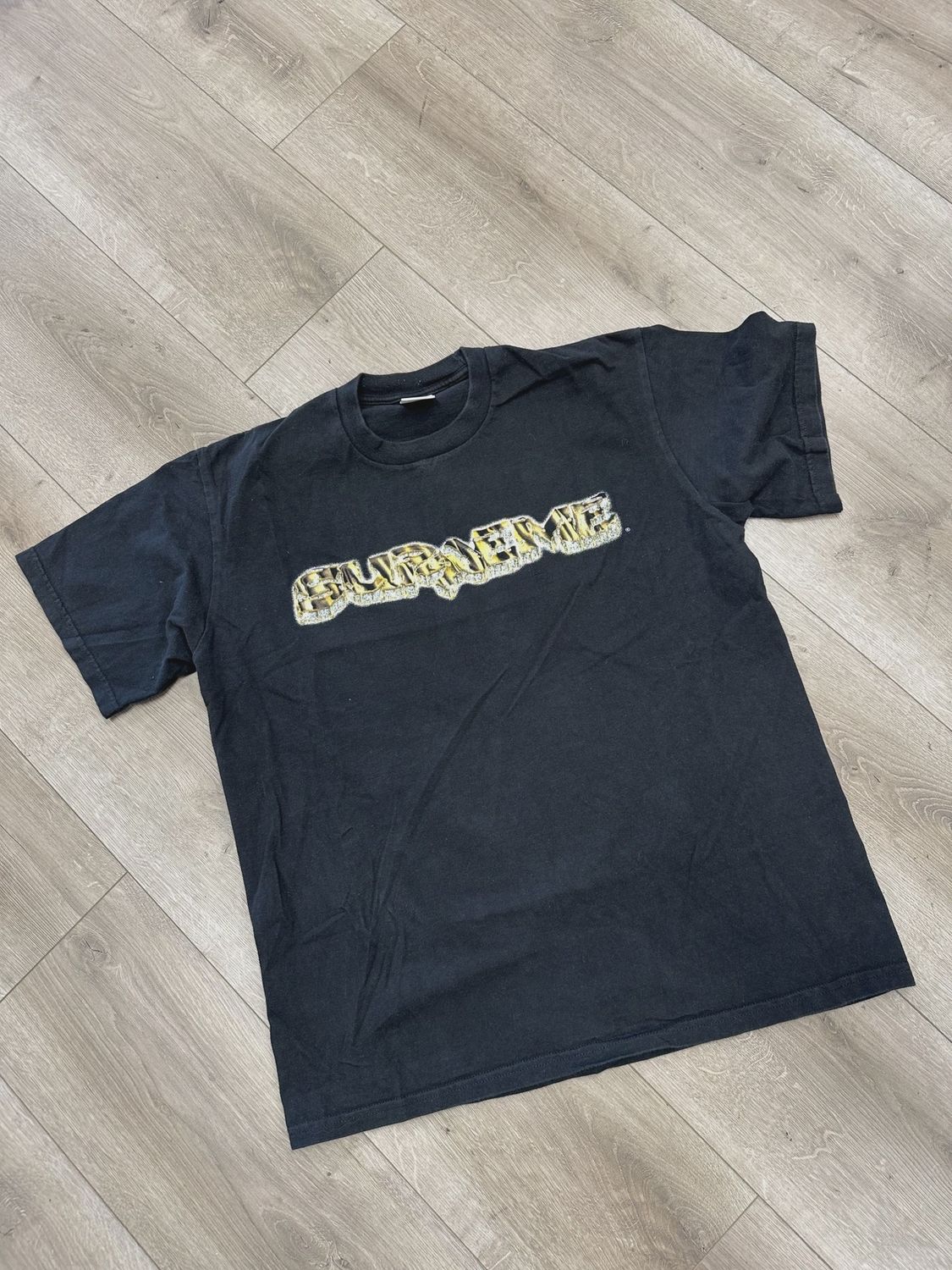 FW21 Supreme Diamond Tee Black • Pre-Owned [3242]