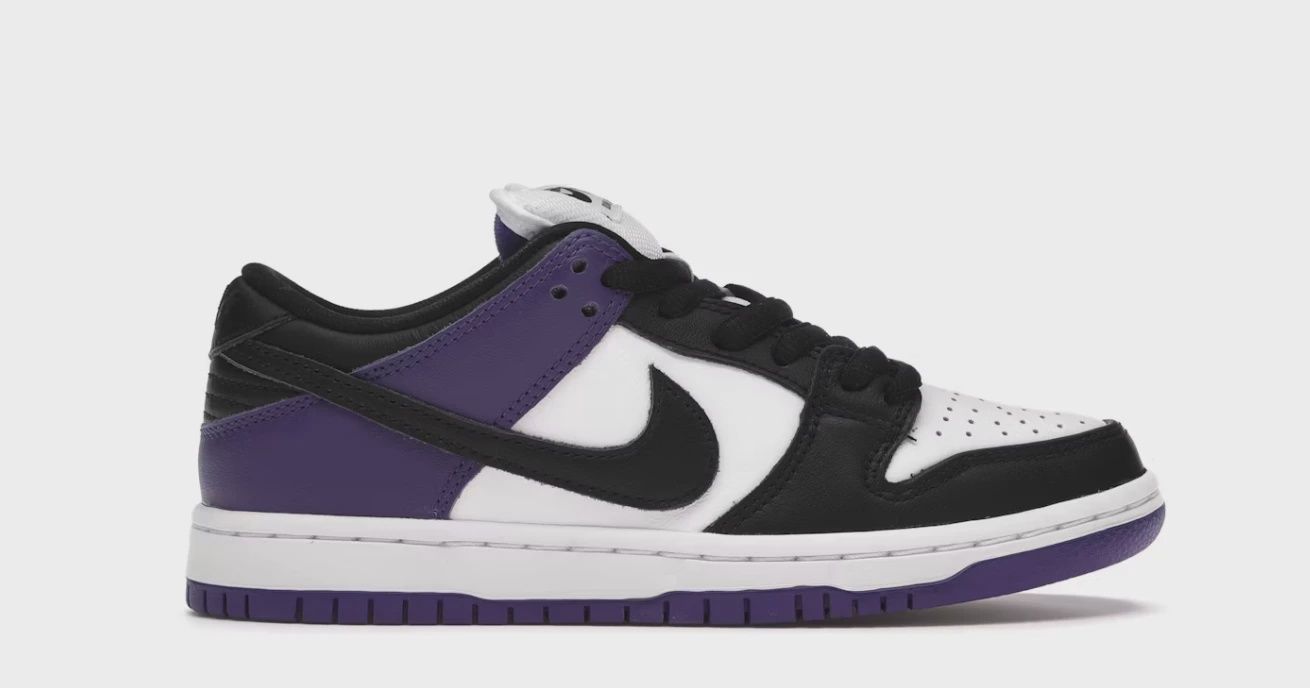 Nike SB Dunk Low Court Purple • Brand New [4774]