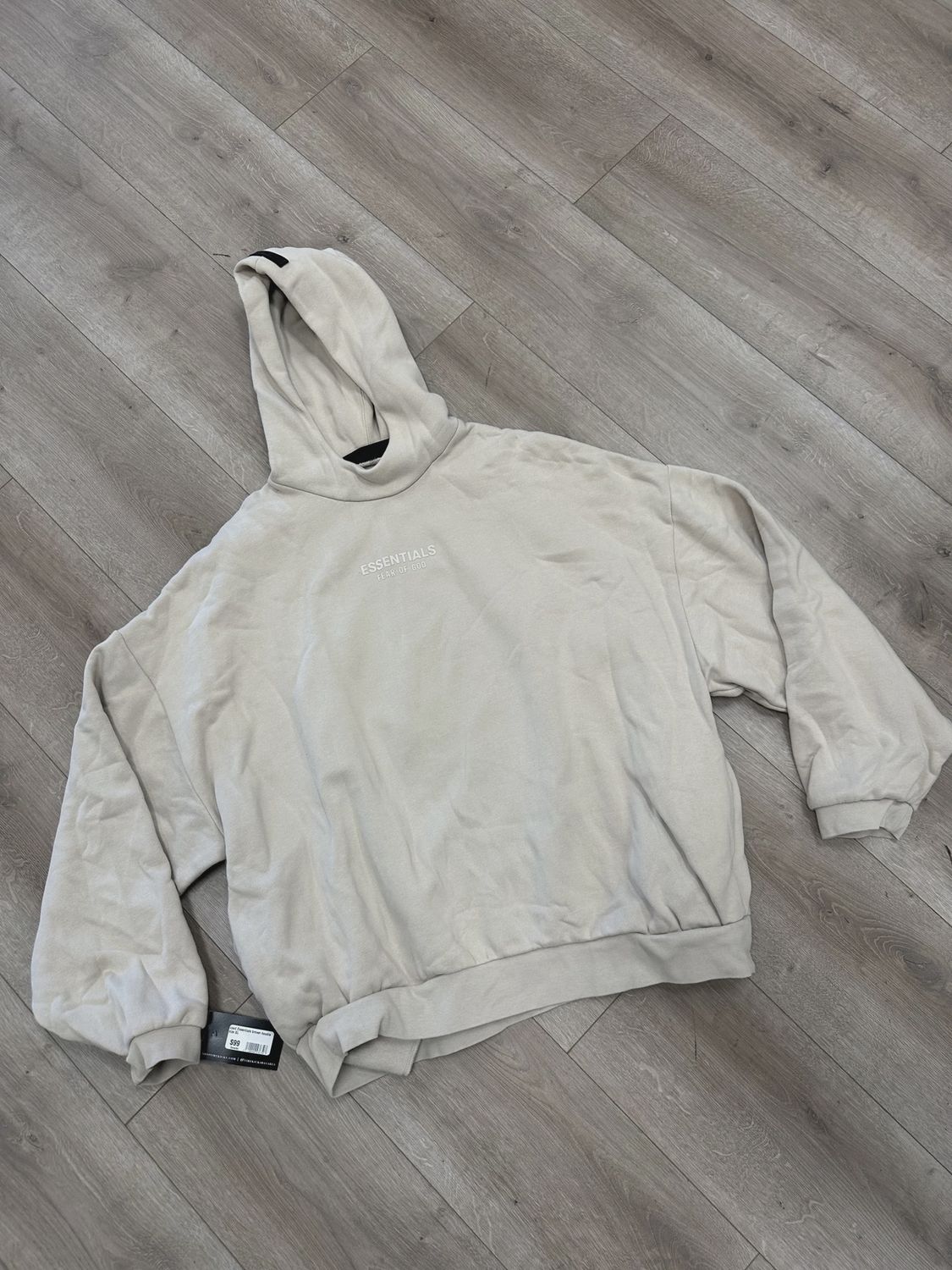 essentials tan hoodie  • Pre-Owned [3034]