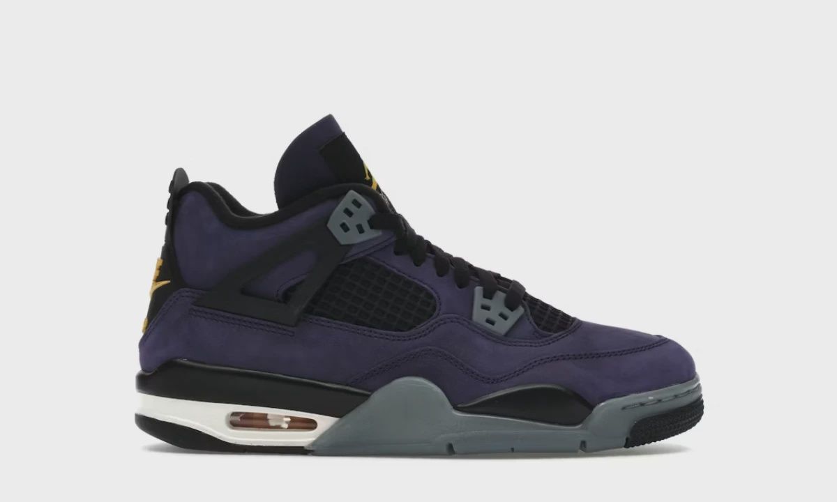 Jordan 4 Retro Lakers (GS) • Brand New [9544]