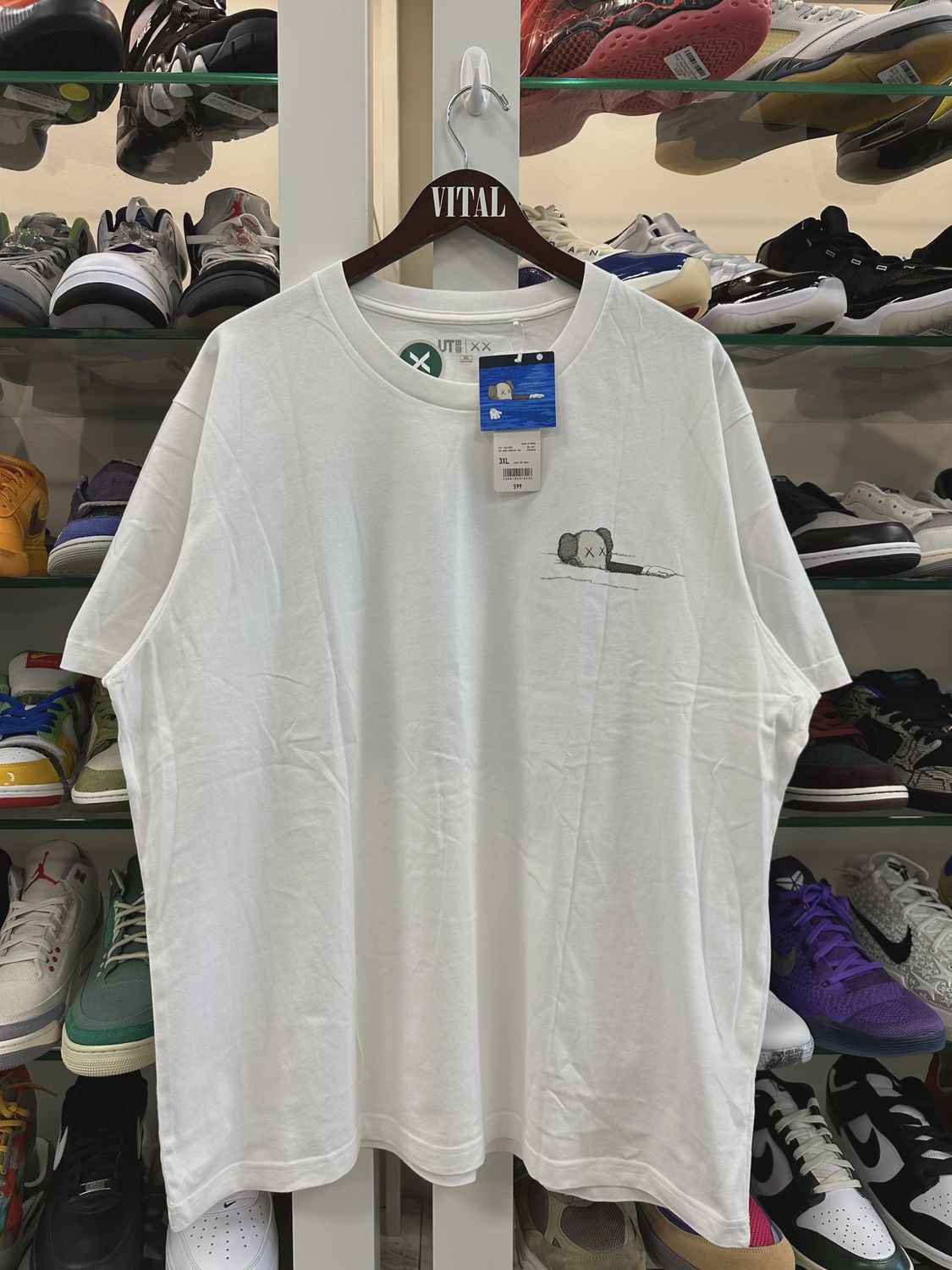 KAWS x Uniqlo UT Short Sleeve Artbook Cover T-shirt • Brand New [5826]