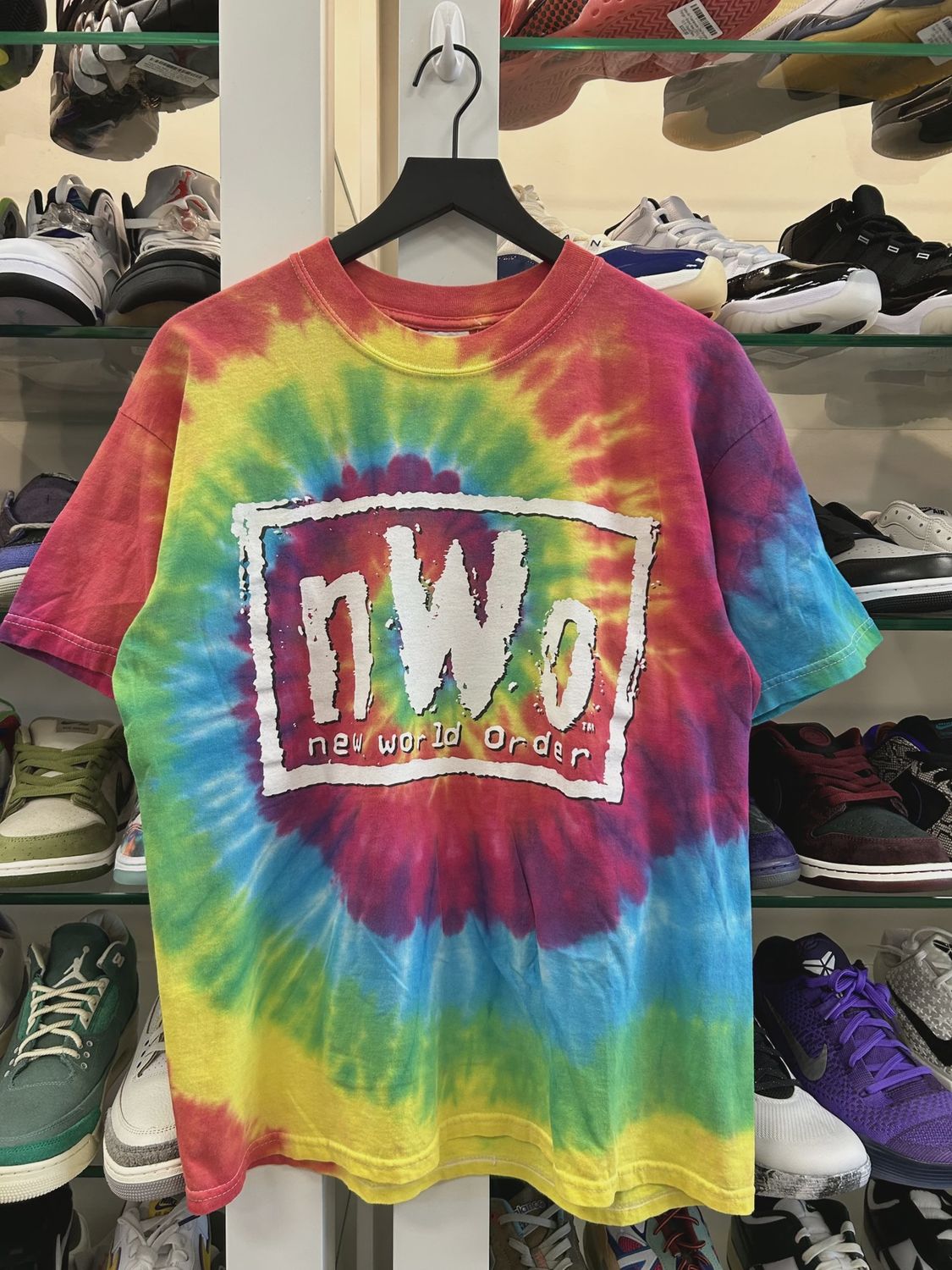 Vintage 90s NWO New World Order Tee  • Pre-Owned [7452]