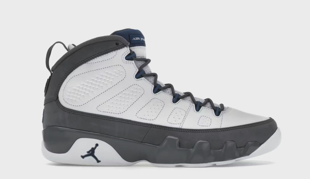 Air Jordan 9 Retro Flint Grey French Blue (2026) • Brand New [6244]