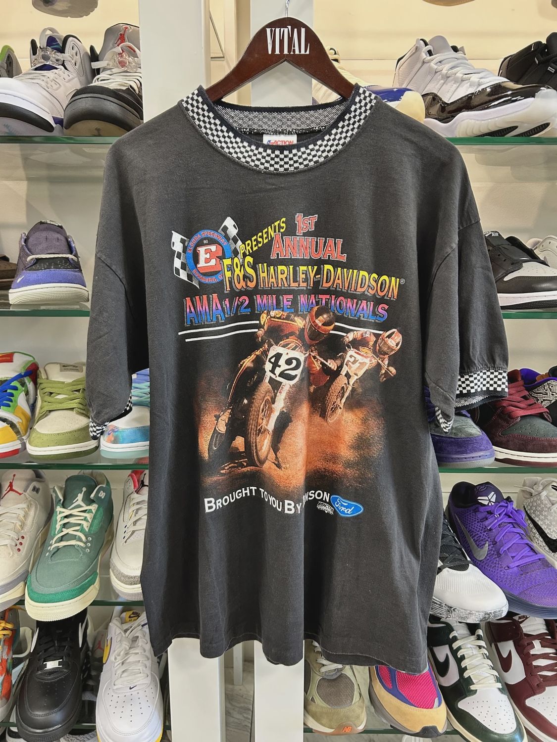 Vintage Speedway Racing Tee  • Pre-Owned [8866]