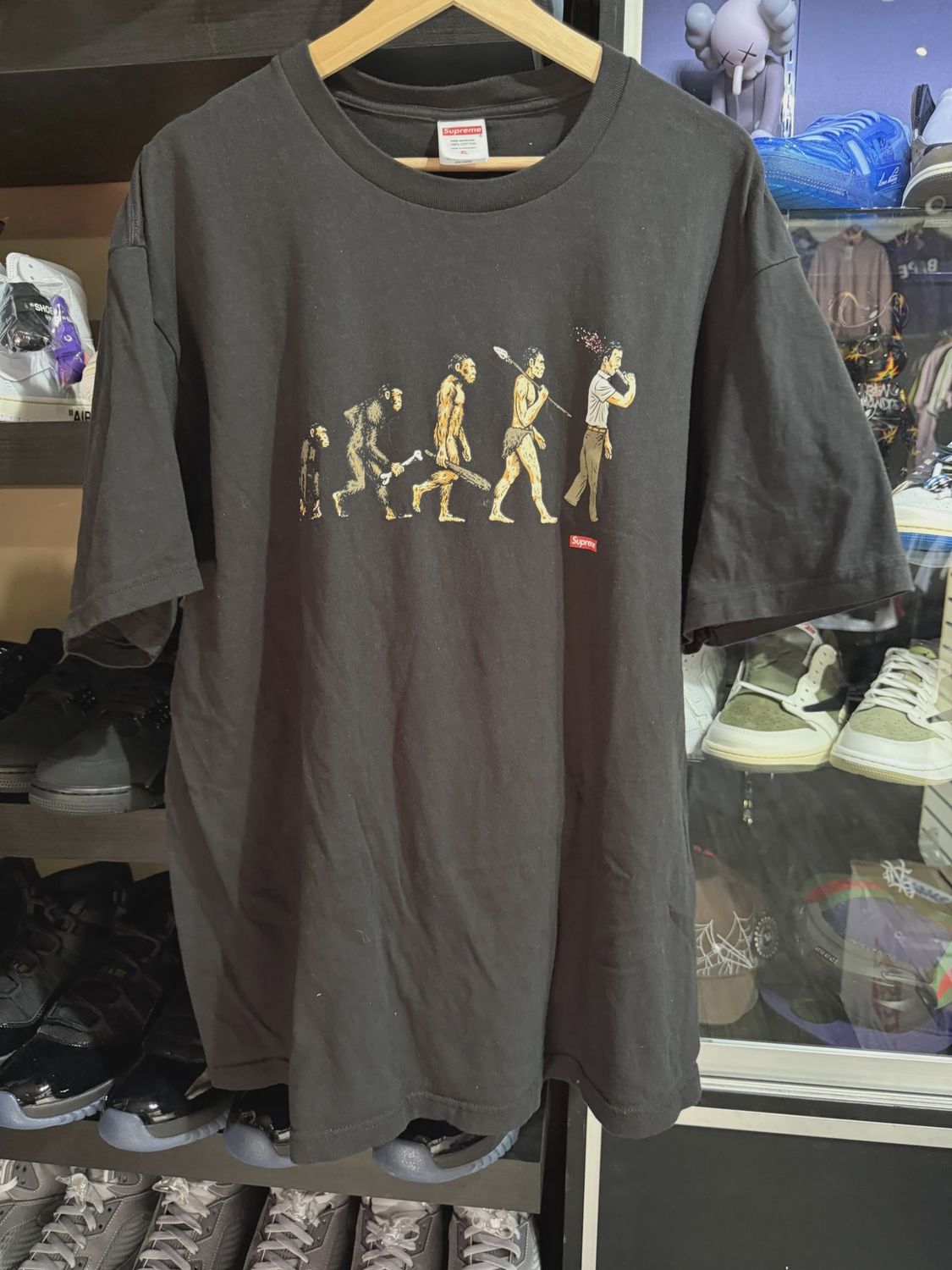 Supreme Birth Black tee • Pre-Owned [8831]