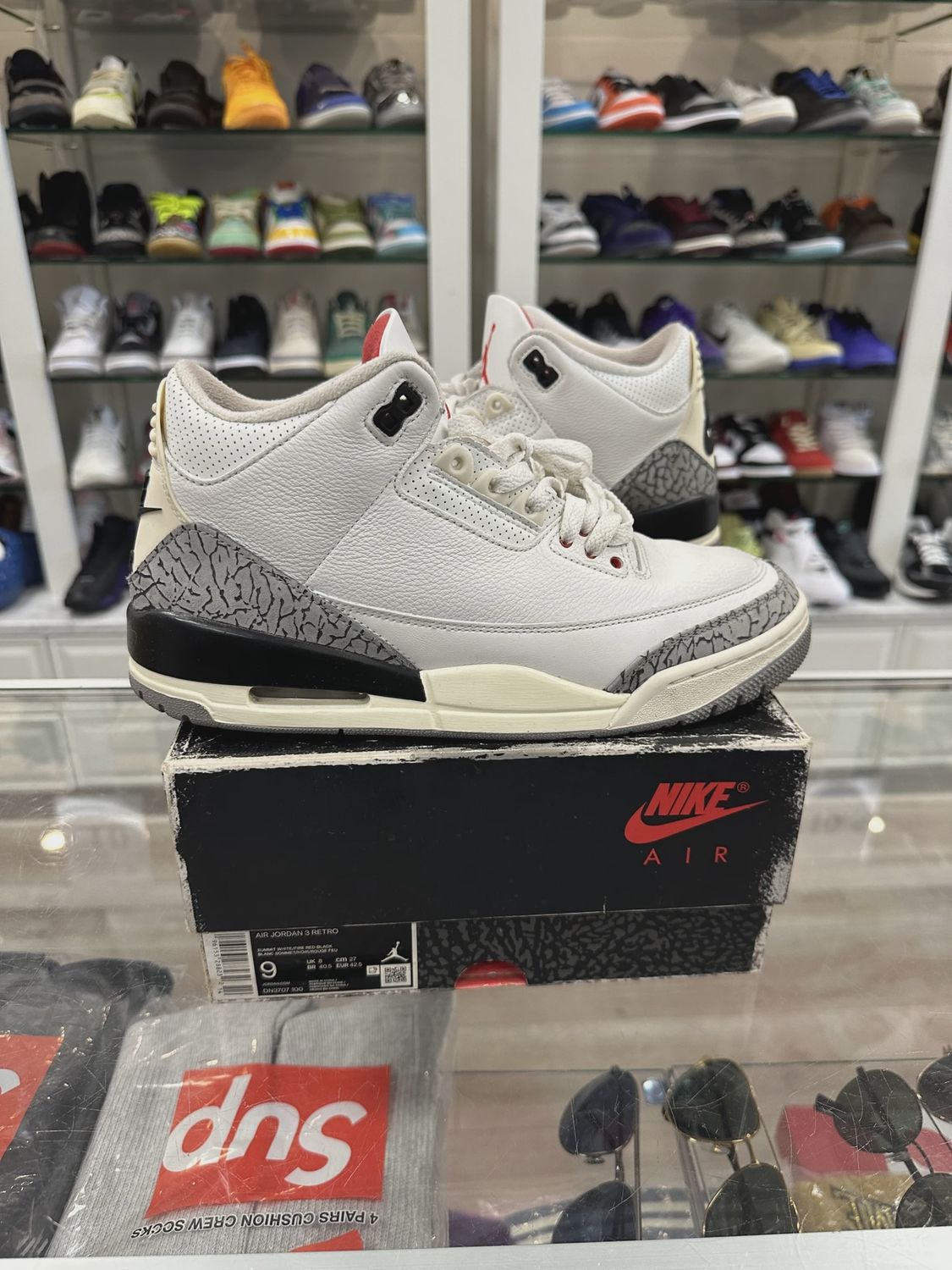 Air Jordan 3 Retro White Cement Reimagined • Pre-Owned [4321]