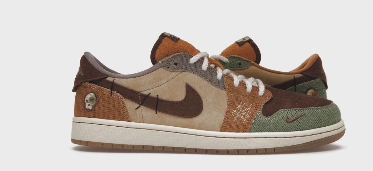 Air Jordan 1 Retro Low Original Zion Williamson Voodoo • Brand New [9279], Product Condition: Brand New, Shoe Size: US M 8.5