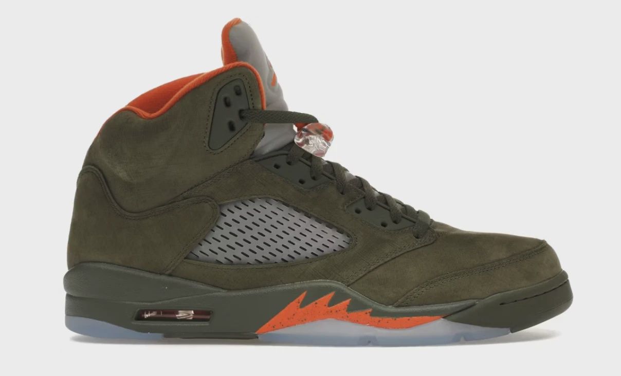 Jordan 5 Retro Olive (2024) • Brand New [8052]