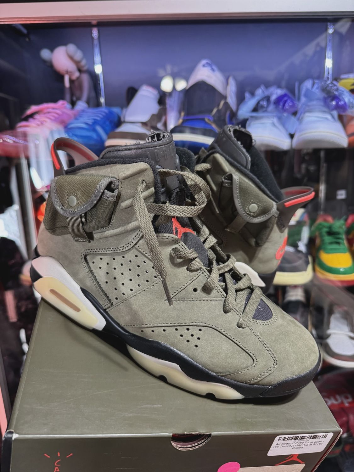 Air Jordan 6 Retro Travis Scott • Pre-Owned [1413]