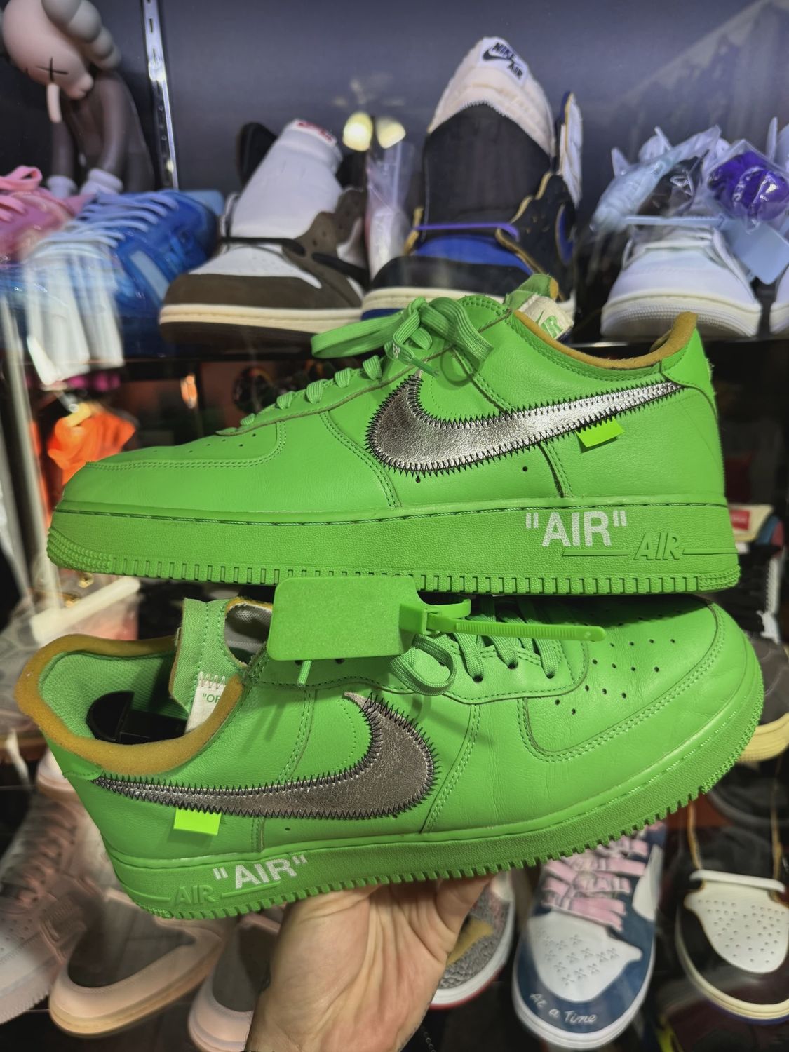 Nike Air Force 1 Low Off-White Brooklyn No Box • Pre-Owned [8870]