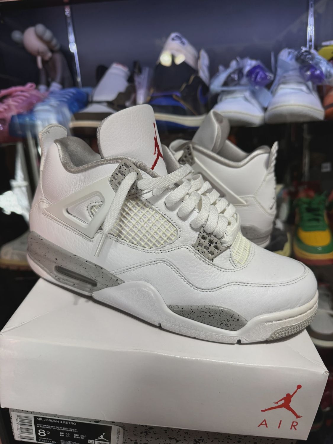 Air Jordan 4 Retro White Oreo (2021) • Pre-Owned [2575]