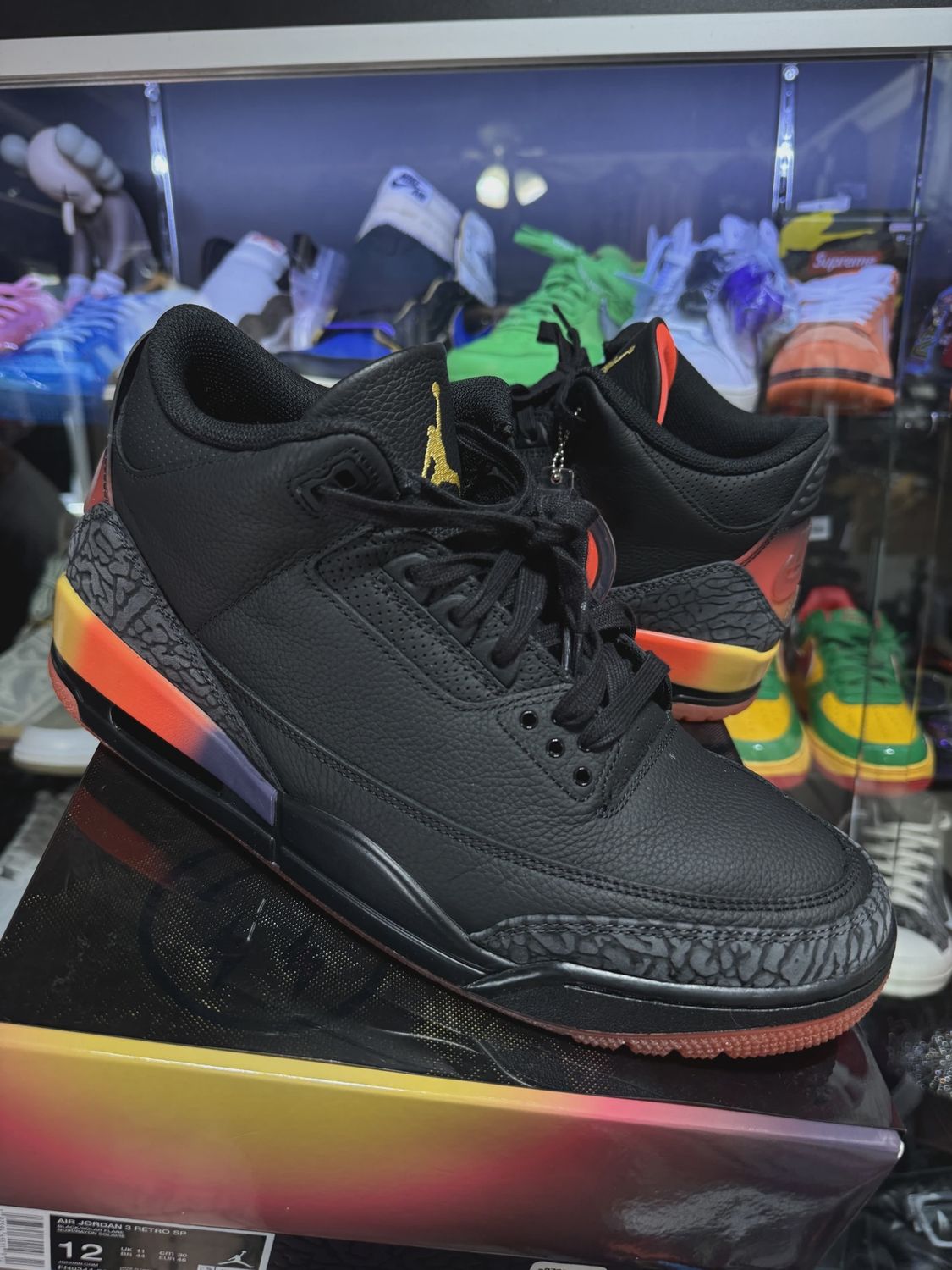 Air Jordan 3 Retro J Balvin Rio • Pre-Owned [2632]