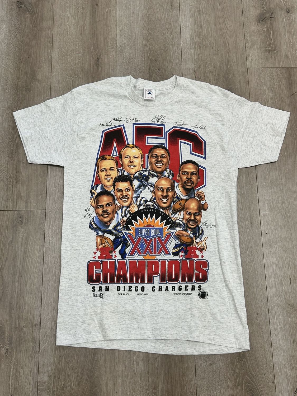 1994/1995 San Diego Chargers AFC Champions • Pre-Owned [1500]