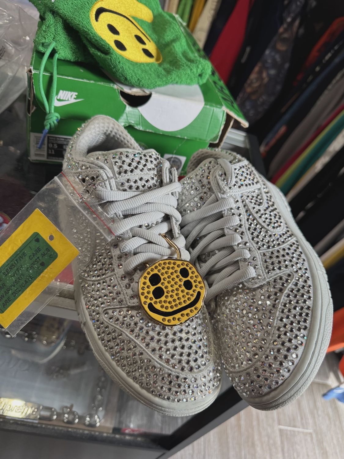 Nike Dunk Low Cactus Plant Flea Market Pure Platinum • Pre-Owned [2542]