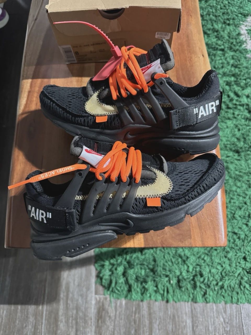 Nike Air Presto Off-White Black (2018) • Pre-Owned [3128]