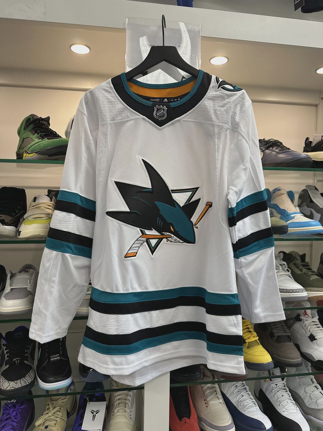 San Jose Sharks Away Jersey • Brand New [7864]