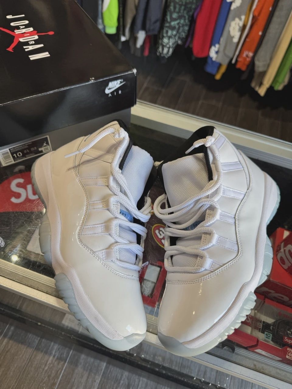 Air Jordan 11 Retro Legend Blue (2024) • Pre-Owned [4165], Product Condition: Pre-Owned, Shoe Size: US M 10