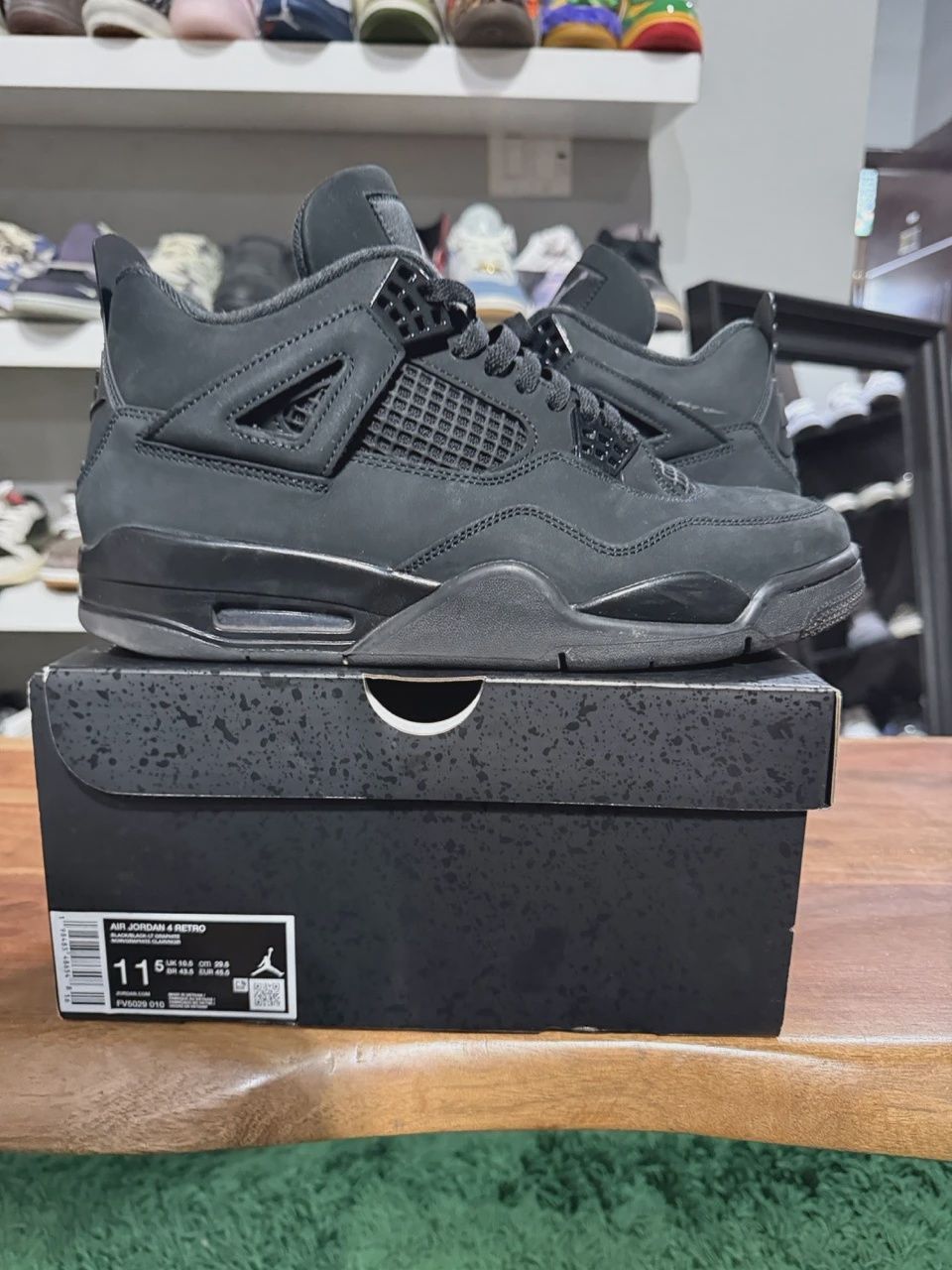 Air Jordan 4 Retro Black Cat (2025) • Pre-Owned [9306]