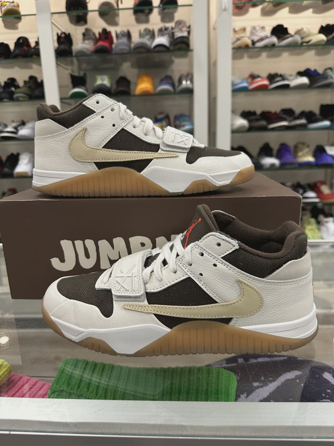 Jordan Jumpman Jack TR Travis Scott Sail • Pre-Owned [5724]