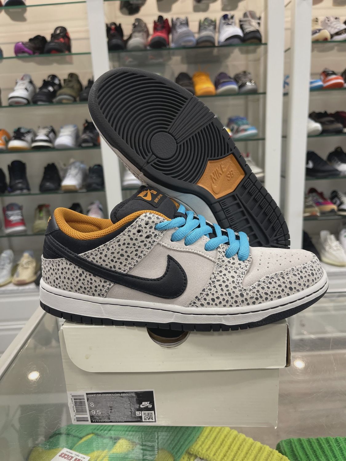 Nike SB Dunk Low Electric Pack Olympic Safari • Pre-Owned [4950]