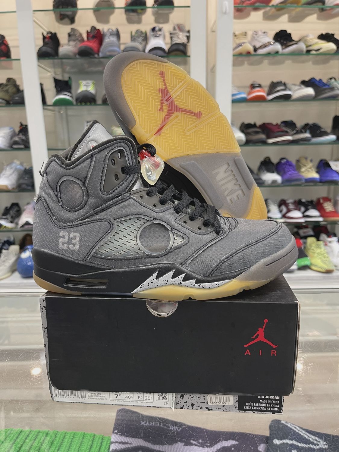 Air Jordan 5 Retro Off-White Muslin • Pre-Owned [6846]