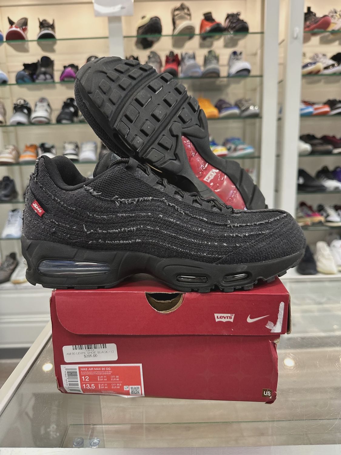 Nike Air Max 95 Original Levis Black • Pre-Owned [1751]
