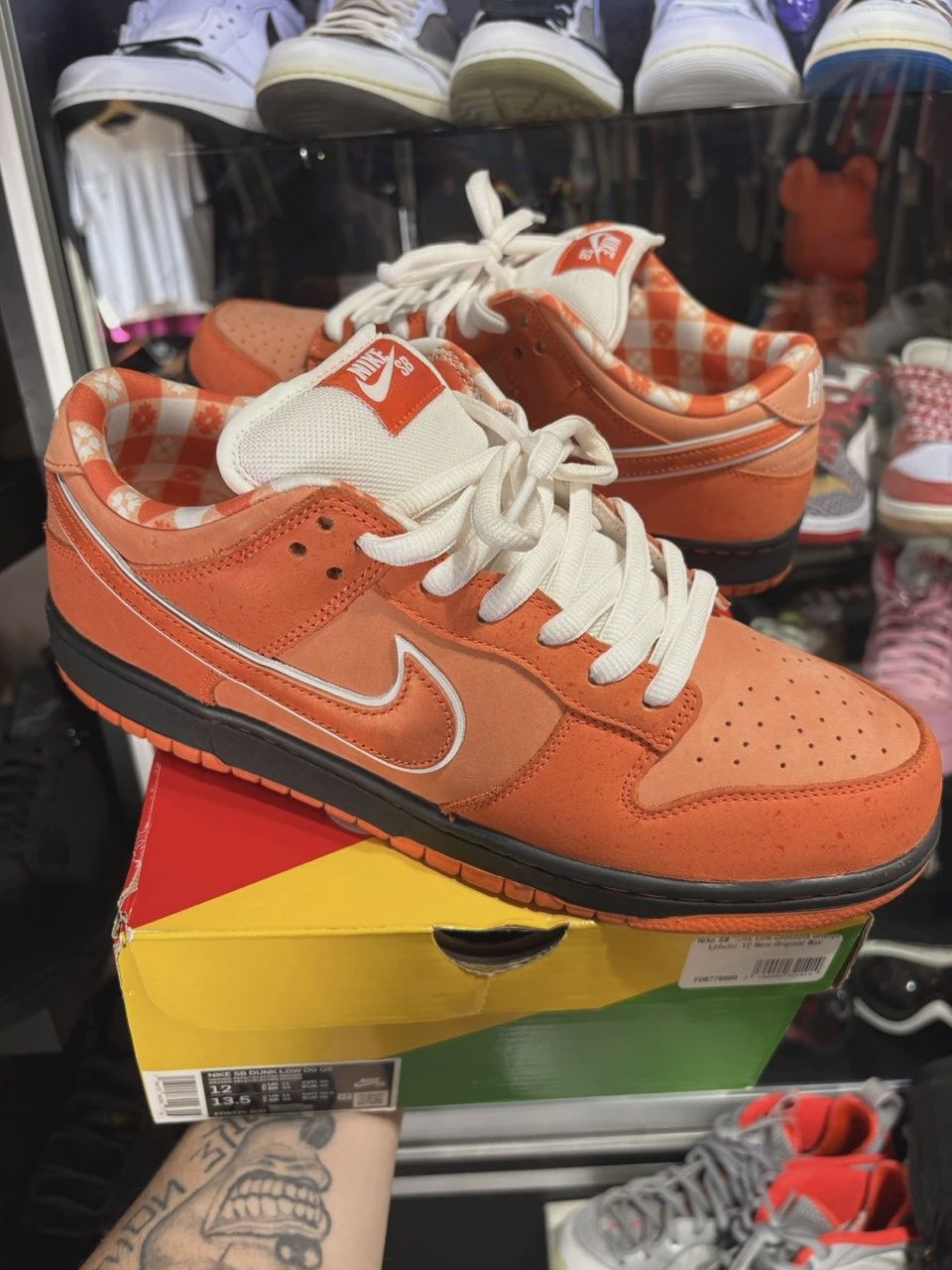 Nike SB Dunk Low Concepts Orange Lobster  • Pre-Owned [4054]