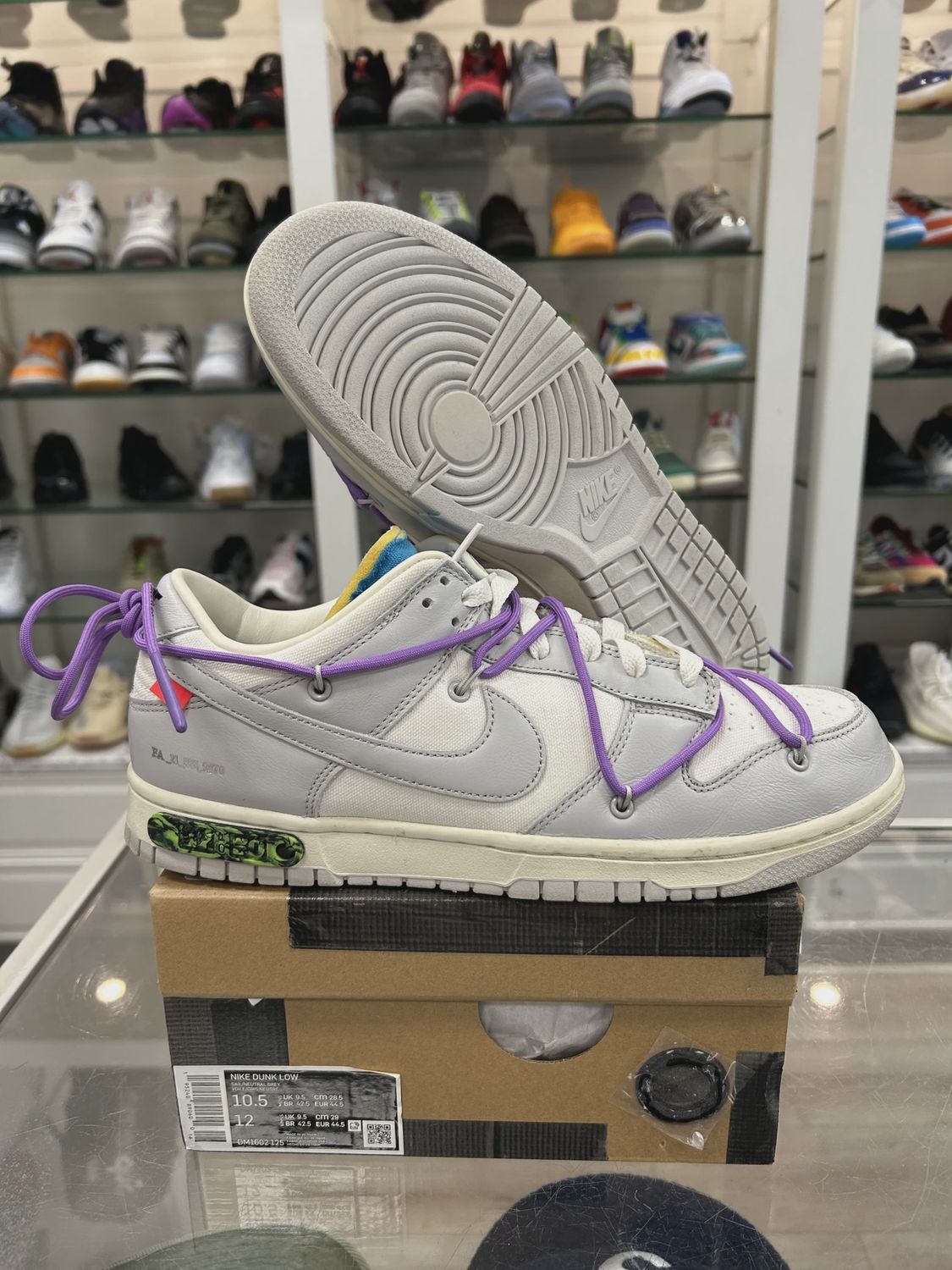 Nike Dunk Low Off-White Lot 47 • Pre-Owned [9029]