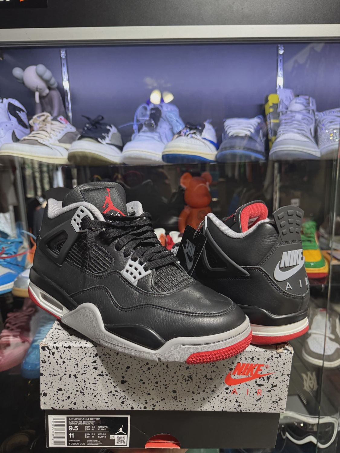 Jordan 4 Retro Bred Reimagined • Pre-Owned [6796]