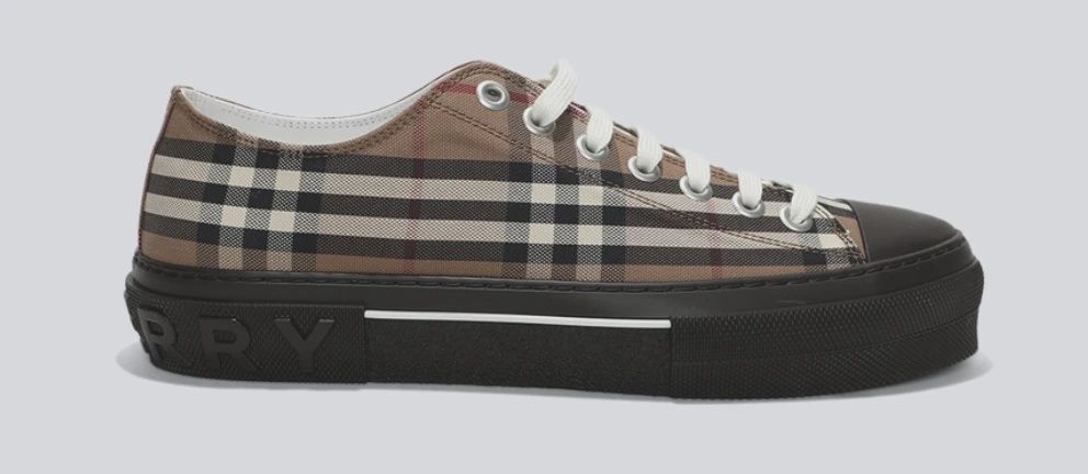 Burberry Vintage Check Cotton  Sneaker • Brand New [5943]