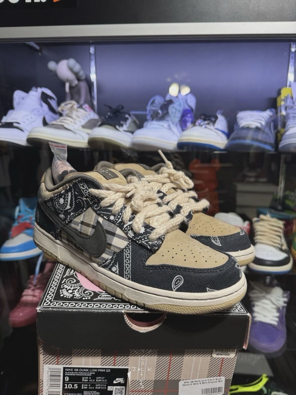 Nike SB Dunk Low Travis Scott (Special Box) • Pre-Owned [0835]