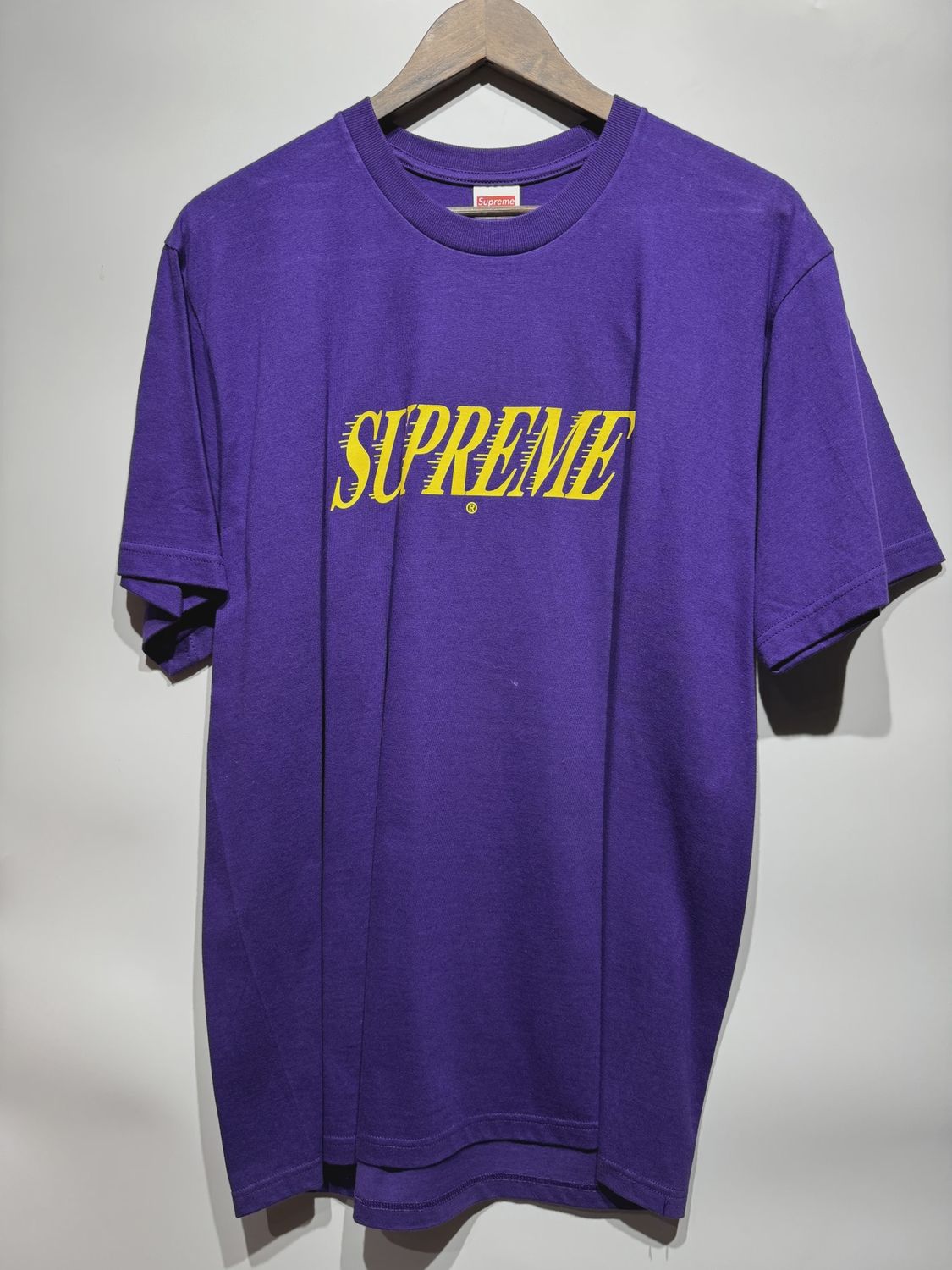 Supreme Slap Shot Tee Purple size L • Pre-Owned [9296]