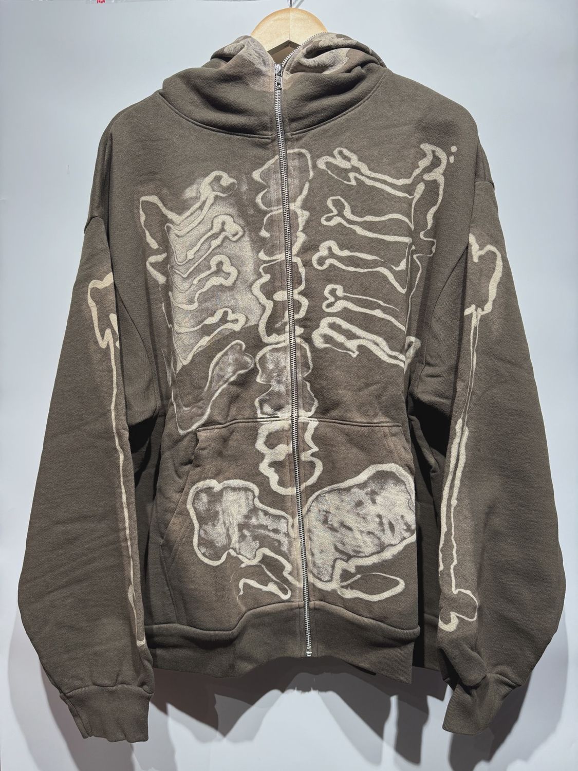 Travis Scott Cactus Jack  x Fragment Skeleton Graffiti Hoodie • Brand New [5607]