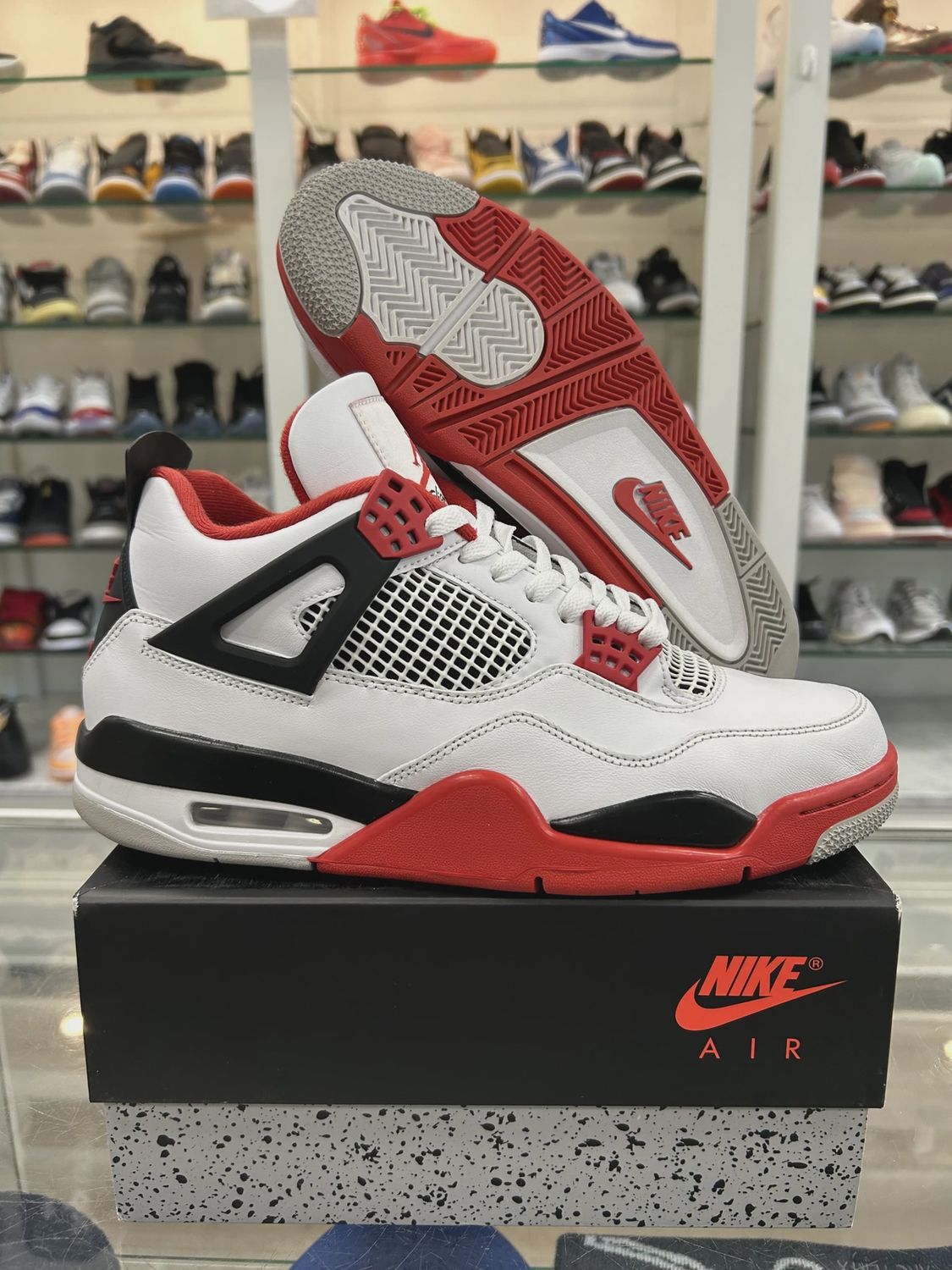 Jordan 4 Retro Fire Red (2020) • Brand New [6588]