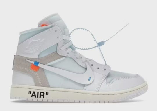 Air Jordan 1 Retro High Virgil Abloh Archive Alaska • Brand New [7087]