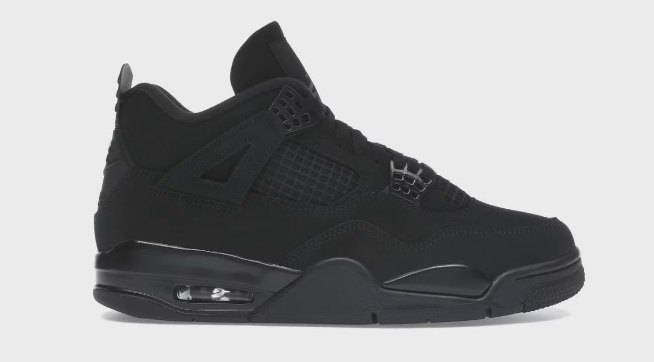 Jordan 4 Retro Black Cat (2025) • Brand New [0618]